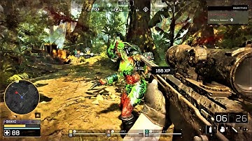 USING THE INGAME WALLHACK SNIPER BUILD ! RECON WITH TRACKER PERK ON PREDATOR: HUNTING GROUNDS #812