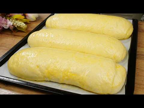 Bread: CIABATTA❗️ No-knead Italian bread! You haven’t baked like this before.
