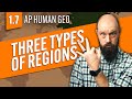 Regions Defined: Exploring Formal, Functional, and Perceptual Categories in Geography