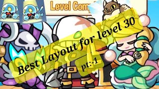 Best layout for level 30 / how to beat level 30 of New Summoner's Island (pt:-1) | summoner's greed