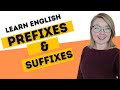 Affixes  learn prefixes and suffixes in english  prefixes and suffixes examples