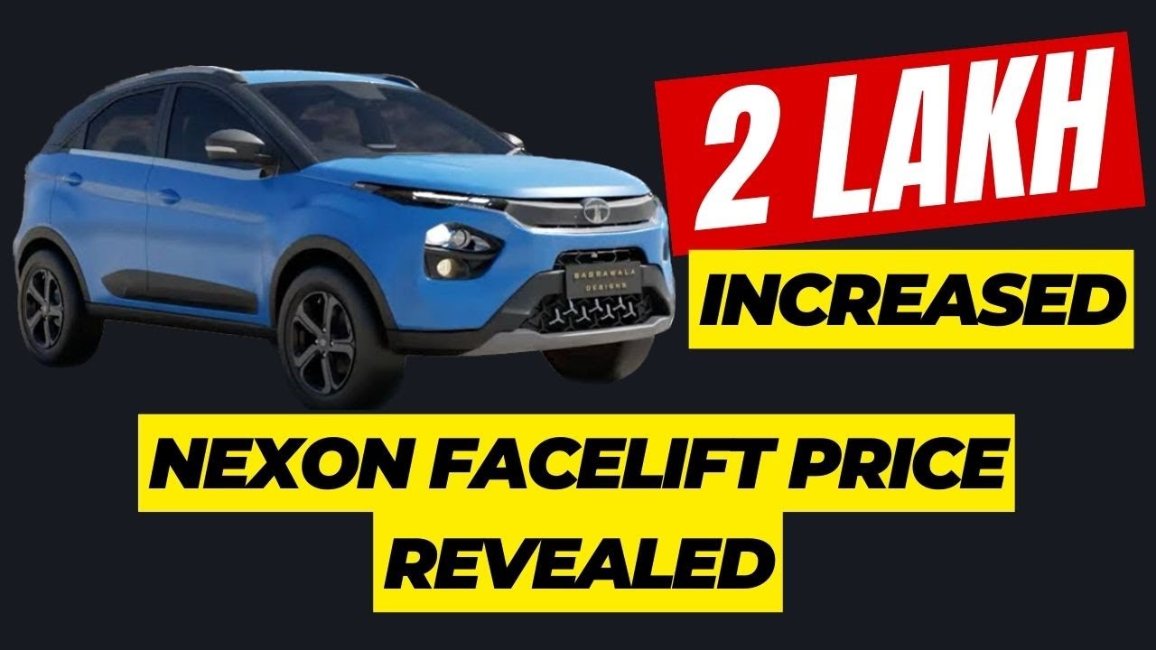 Tata Nexon Facelift 2023 Expected Price | Features | Engine | Spy Shots