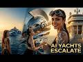 Cinematic Yacht Paradise | Women, Luxury &amp; Futuristic Design