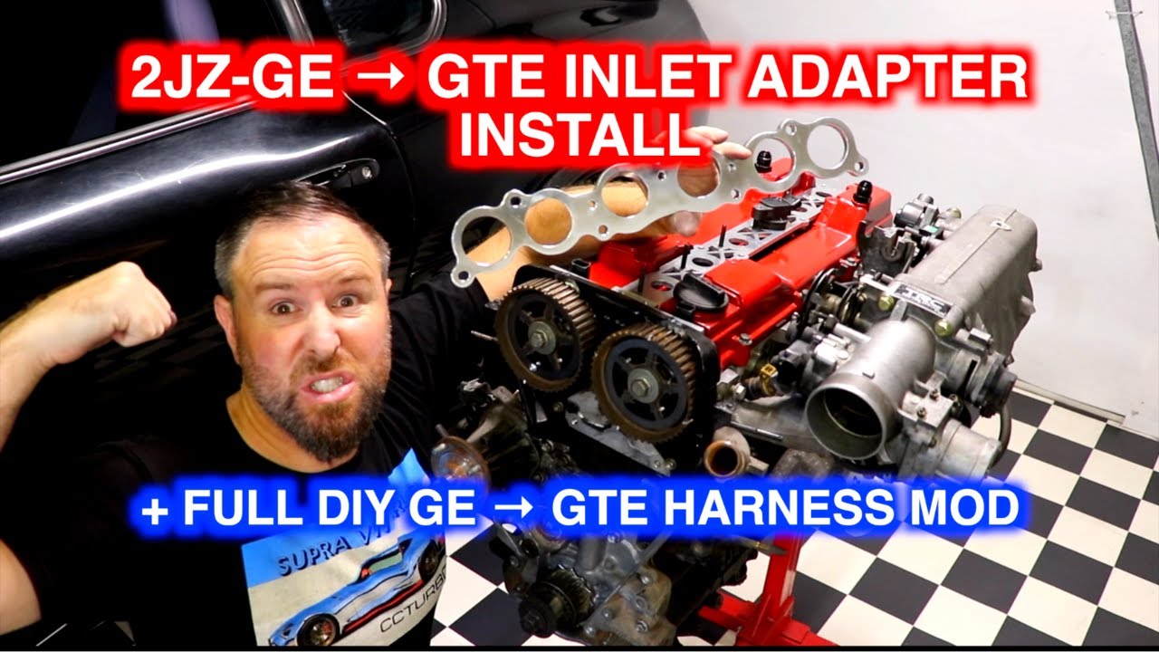 Установка впускного адаптера GE-GTE