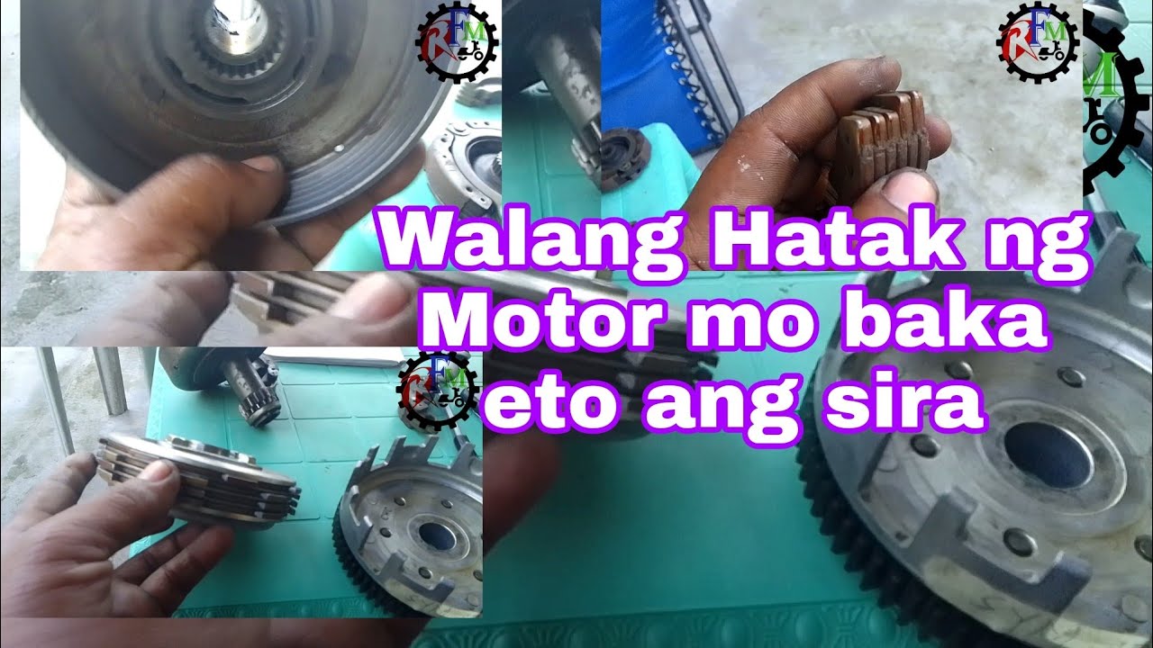 Motor na walang hatak kahit bagong palit ang clutch lining