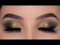 Olive Smokey Eyes For Hooded Eyes | Makeup Tutorial