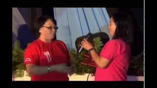 PART 6 FUHS FUAMI Grand Alumni Homecoming 2014 Ruby Jubilarian Moment, Turn over of d' key of Resp