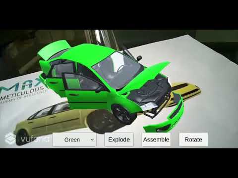 Car in Augmented Reality - YouTube