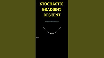 Stochastic Gradient Descent (SGD) #shorts #avecoders