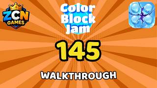 Color Block Jam Level 145 NEW UPDATE | Full Walkthrough & Solution