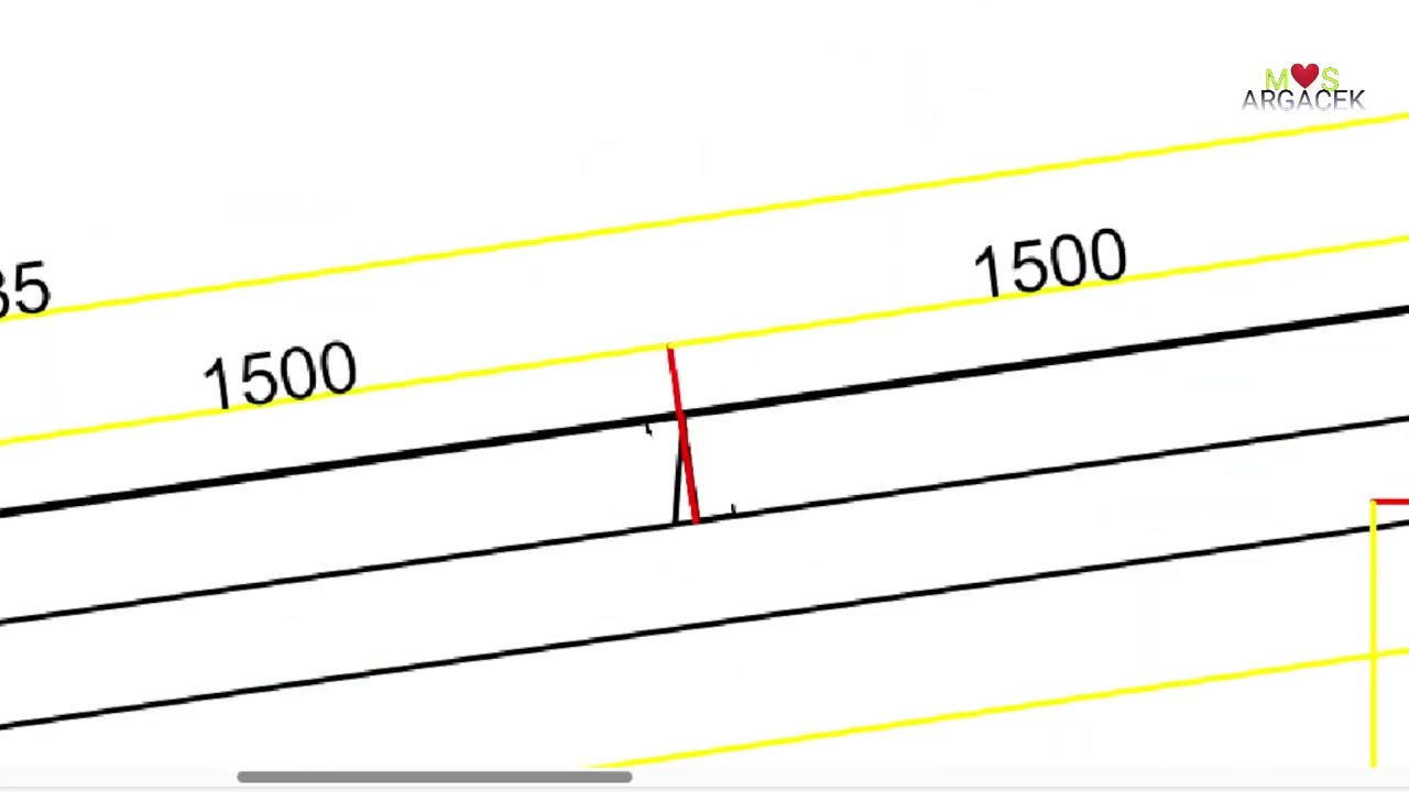 Section plan for Industrial building 