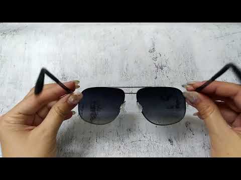 太陽眼鏡 漸層鏡片雙槓墨鏡Y485