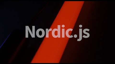 Nordic.js 2015