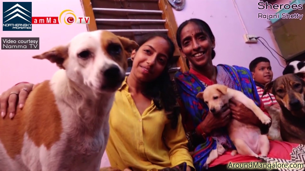 Rajani Shetty :: Stray and Abandoned Dogs Shelter, Mangalore - Sheroes of  Mangalore - YouTube