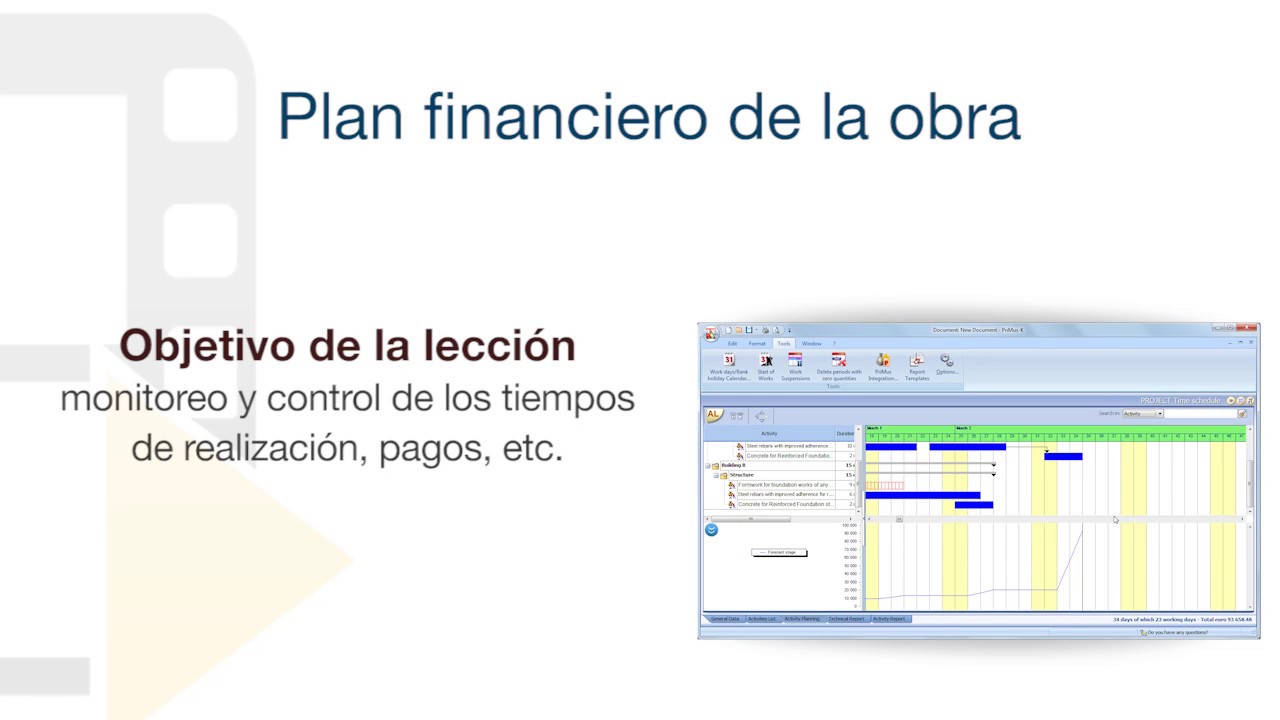 Tutorial de PriMus KRONO - Plan financiero de la obra - ACCA software ...