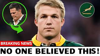 Rassie REACTS to Du Toit's Devastating Injury Struggle | SPRINGBOKS NEWS