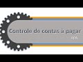 Robô de controle de contas à pagar