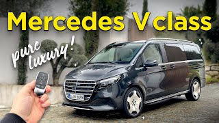 Новый Mercedes V Class: экстерьер, интерьер и первая поездка!