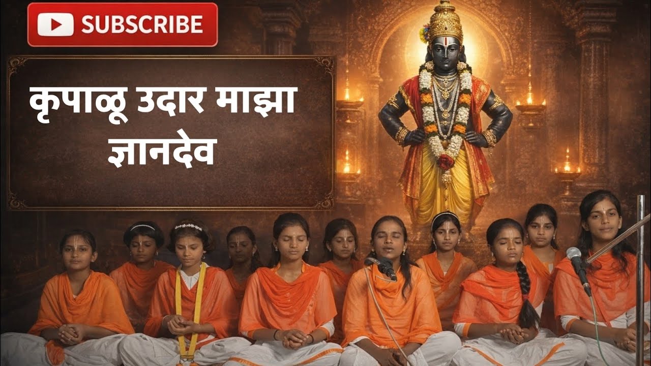कृपाळू उदार माझा ज्ञानदेव | मनाला शांती देणारा अभंग | Marathi Bhakti Song