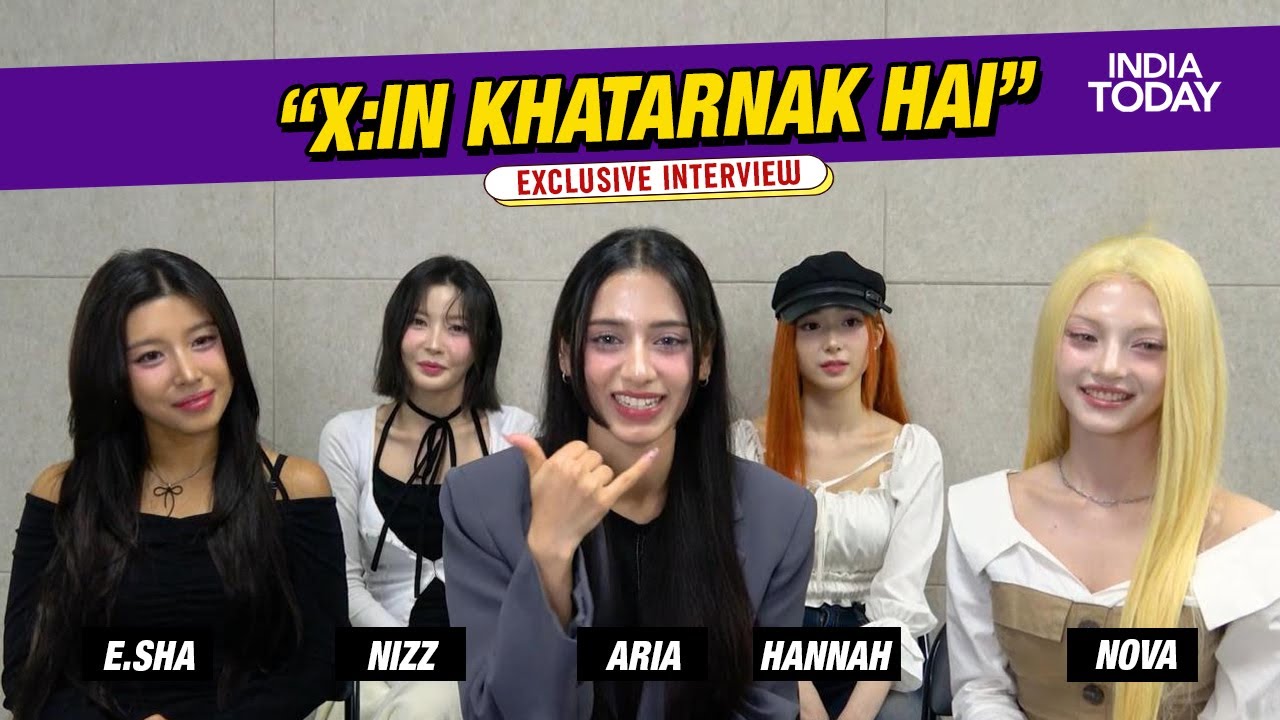 K-pop group X:IN Interview: Indian star Aria teaches her members Hindi, talk Defend Myself