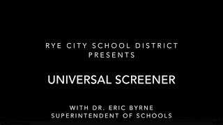 Universal Screener