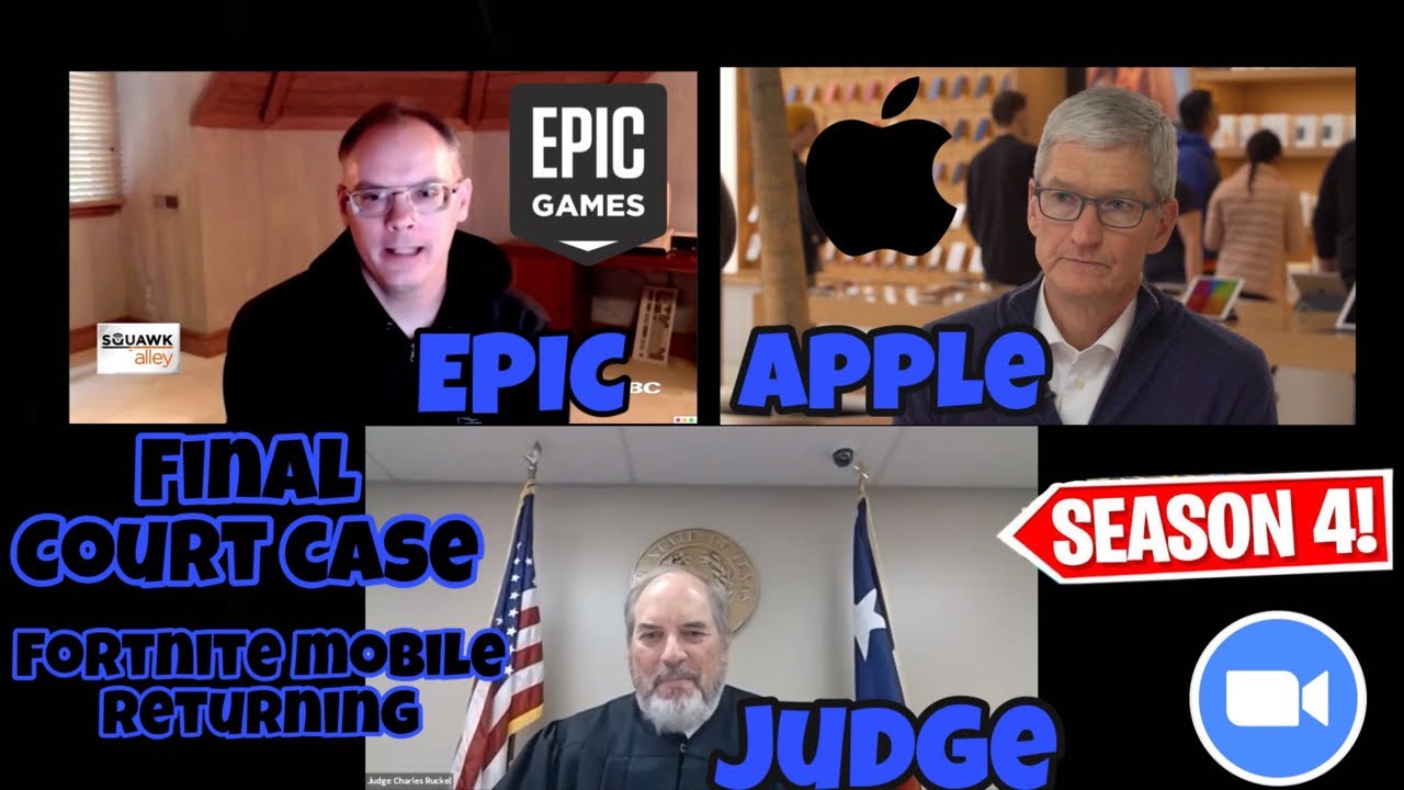 🔴EPIC VS APPLE LIVE | FORTNITE MOBILE RETURNING   TODAY | EPIC WINS COURT CASE