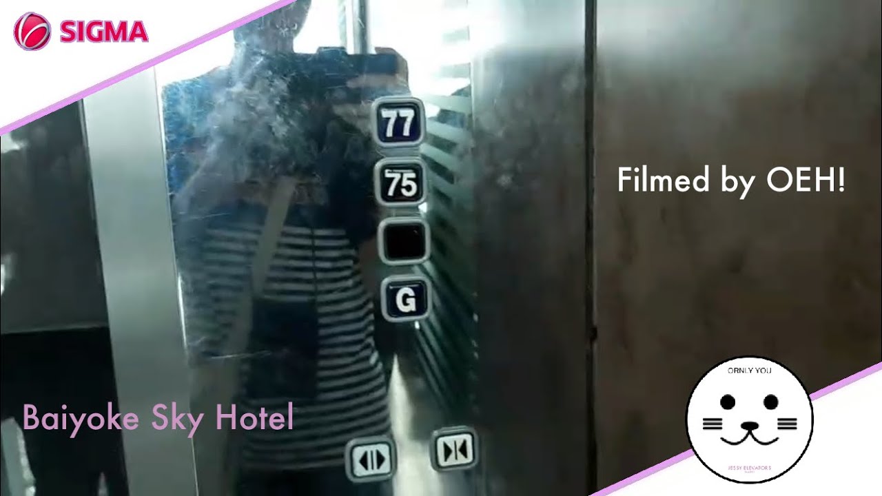 (From OEH) Baiyoke Sky Hotel Bangkok ** Sigma Traction Scenic Elevator [Observation Deck]
