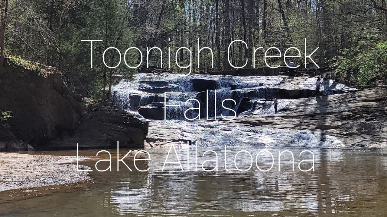 Toonigh Creek Falls Lake Allatoona YouTube