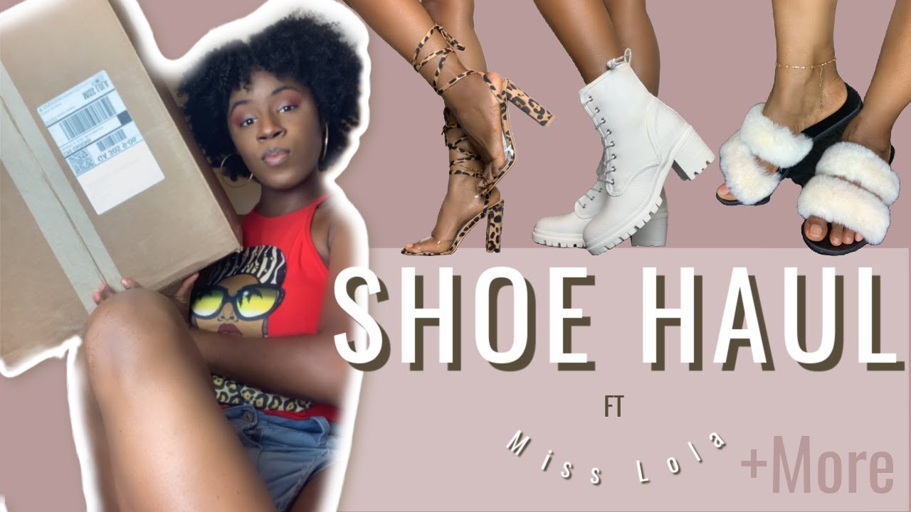 Shoe Haul+UnboxingFt Miss Lola YouTube