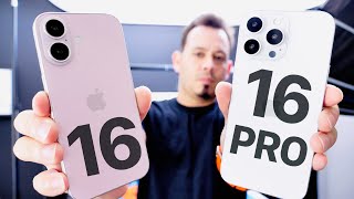 iPhone 16 & iPhone 16 Pro - HANDS ON (Dummy Models)