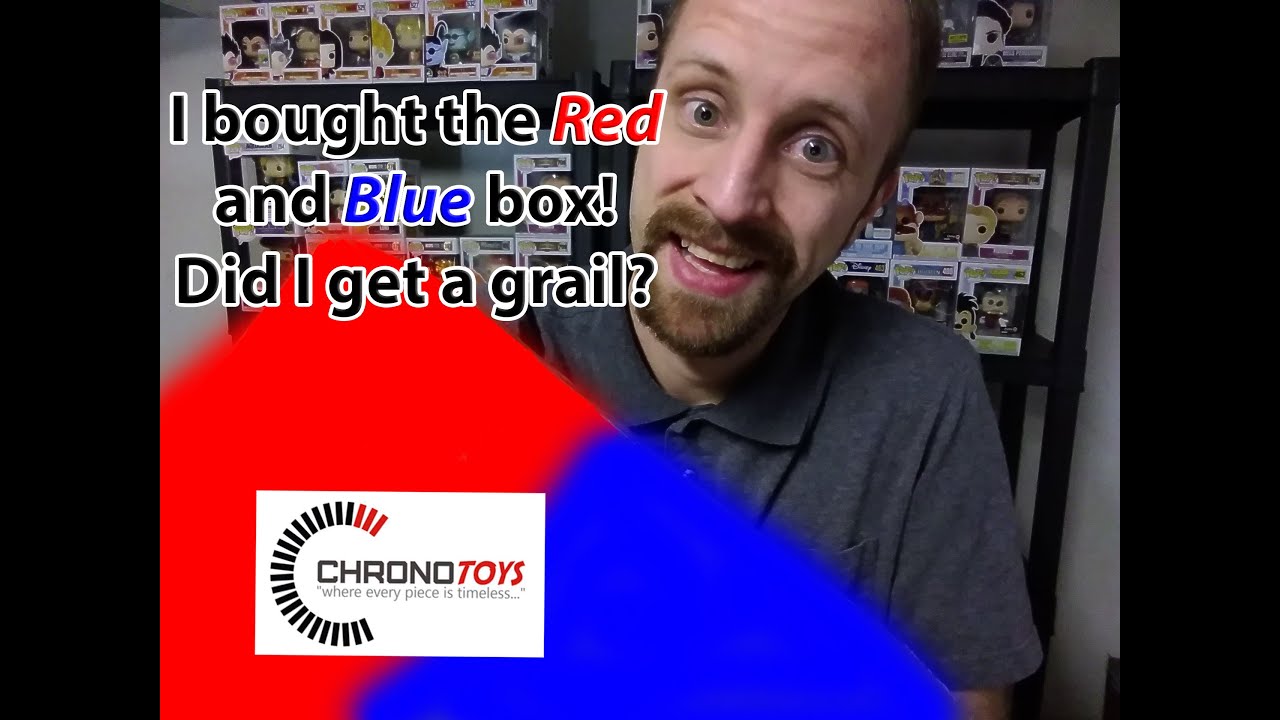 I Bought a Red and Blue Mystery Boxes from Chrono Toys!