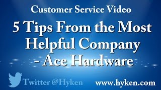 5 Customer Service Training Tips from Ace Hardware