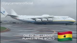 One of the Largest Planes in the World Just Posted Up in Ghana 🇬🇭