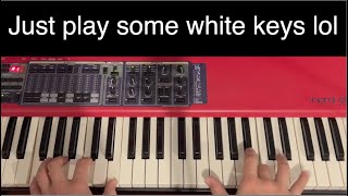 How to fake Jazz Piano skills