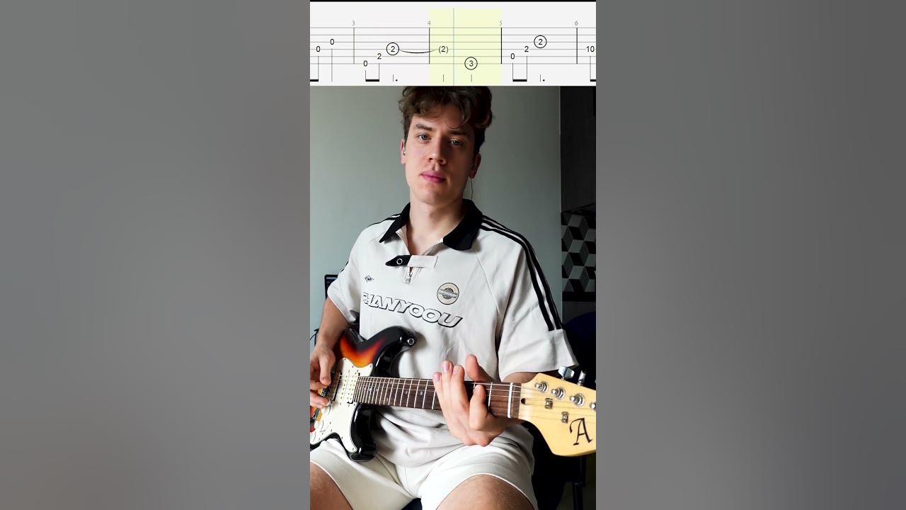 Eminem - Superman (Guitar Cover + Screen Tabs) #shorts