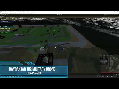 Unity Game Engine & C# Programming Language - Best Defender Military Drone