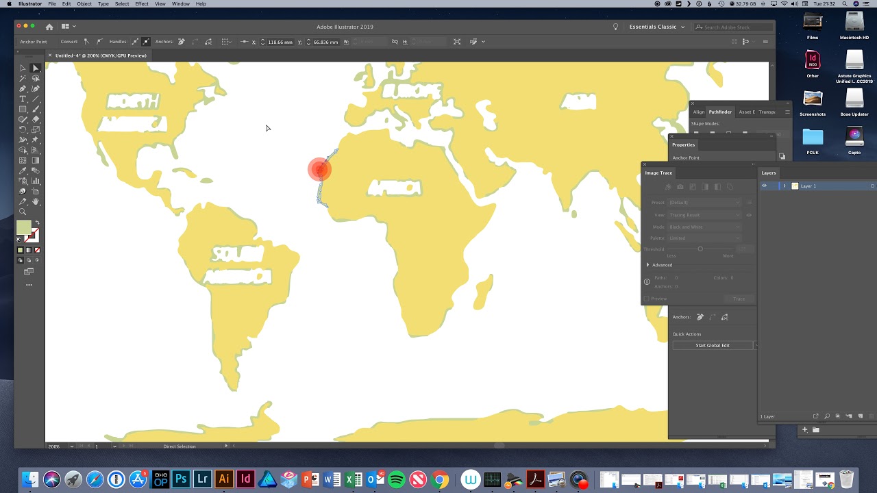 Illustrator World Map - YouTube
