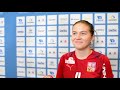 MS 2021: Michaela Kubečková po čtvrtfinále s Dánskem (7:5, 3. 12. 2021)