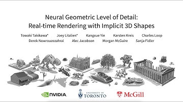 Neural Geometric Level of Detail: Real-Time Rendering With Implicit 3D Shapes