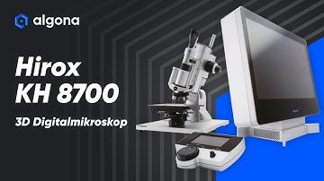 3D Digitalmikroskop KH 8700 | Hirox | algona IC