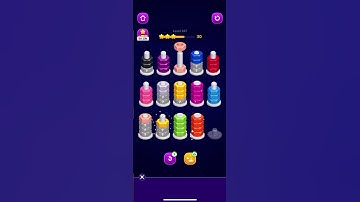 Nut Sort level 167 #games #gameplay #puzzle