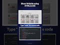 Sneaker shoes website #htmlcss #coding #shorts