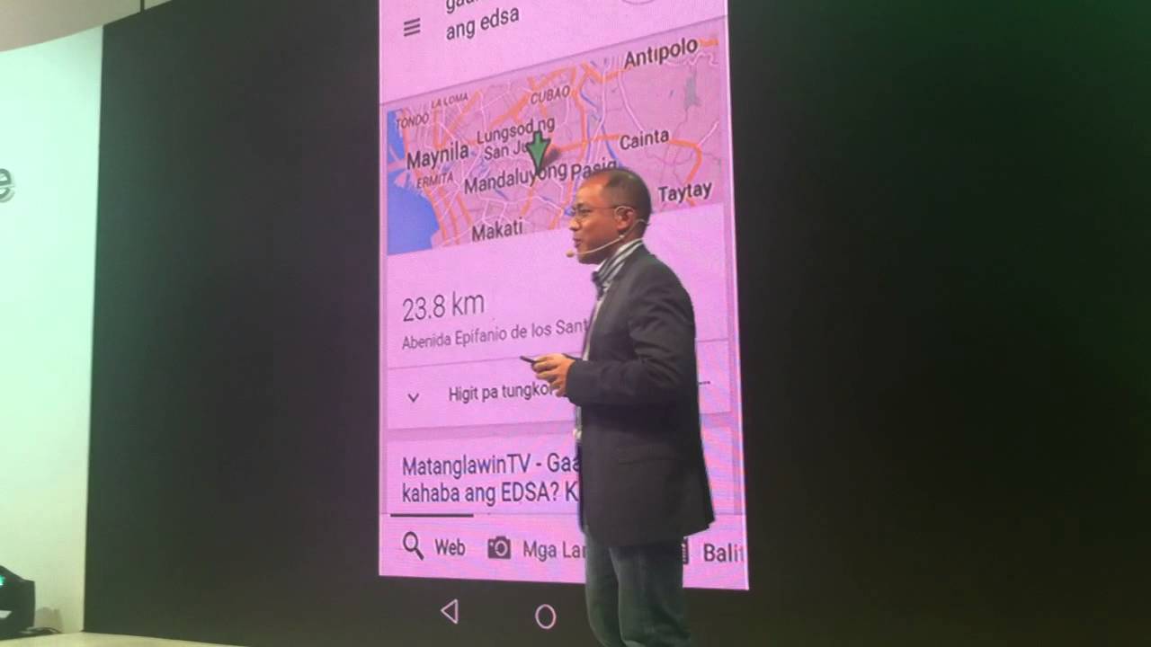 Android One: Google Voice Search Demo