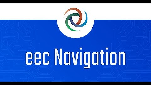 E2G Software: eec platform, an overview of the new navigation