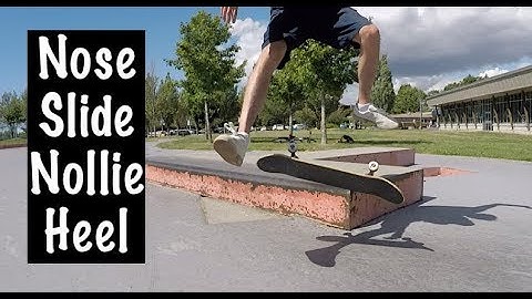 NOSESLIDE NOLLIE HEELFLIP OUT SIMPLIFIED!!!!