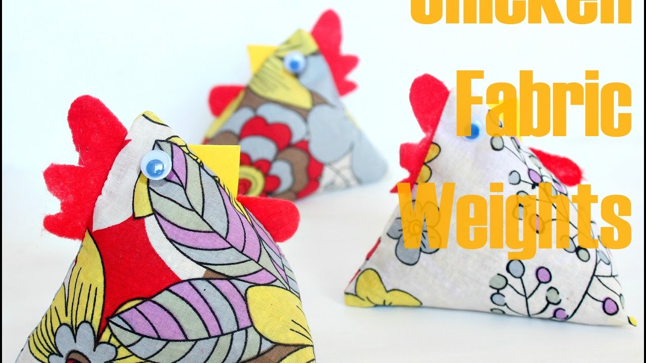 Easy Fabric Weights to Sew in 10 Minutes - Easy Peasy Creative Ideas