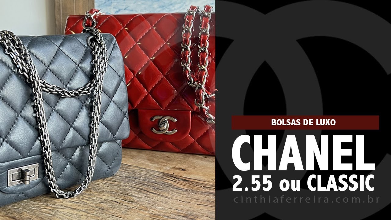Chanel 2.55 ou Classic Flap | As diferenças entre as duas bolsas mais amadas