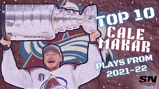 Top 10 Cale Makar Plays Of The 2021-22 NHL Season