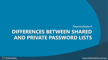 Passwordstate 8 - What