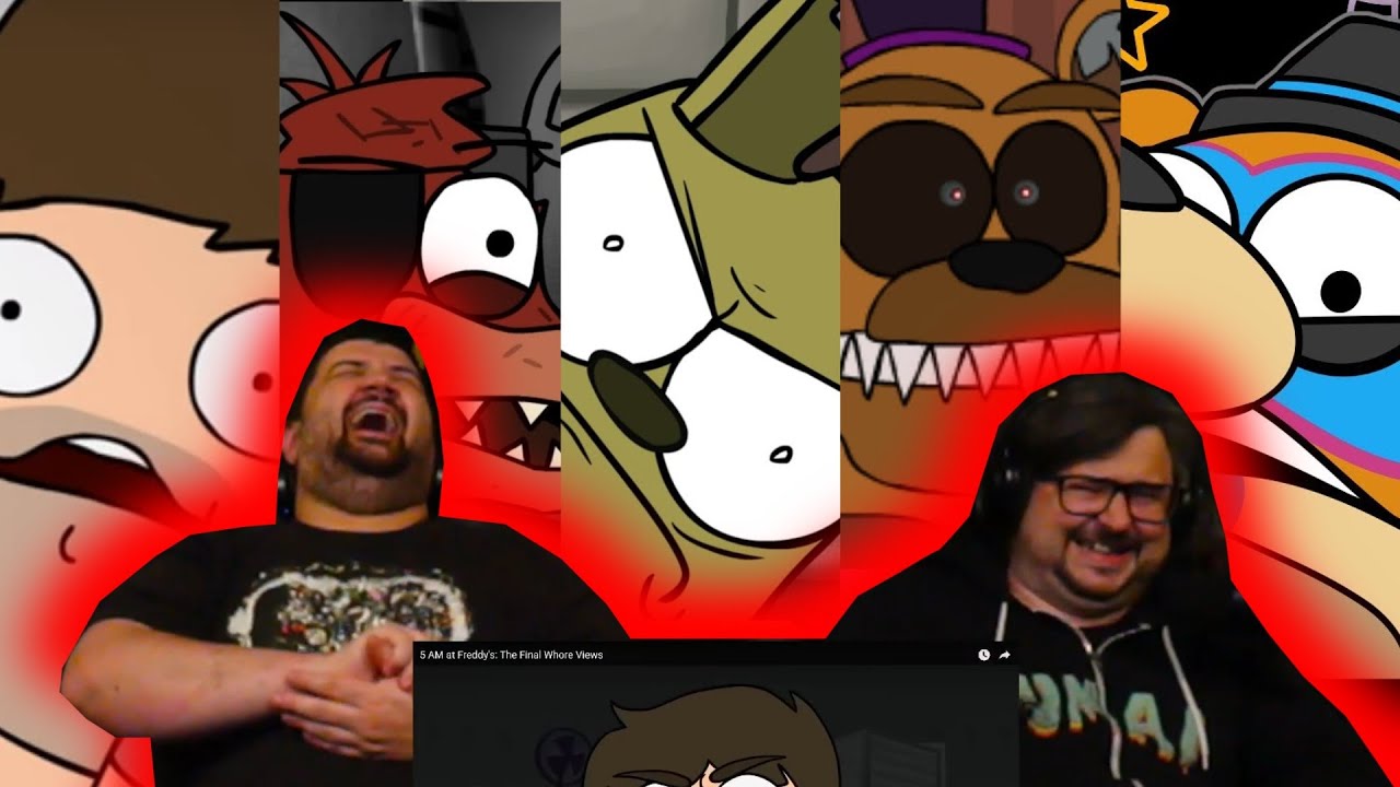 5 AM at Freddy's (Entire Series) - @Piemations | RENEGADES REACT